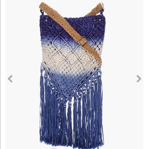 Chico’s crochet crossbody bag